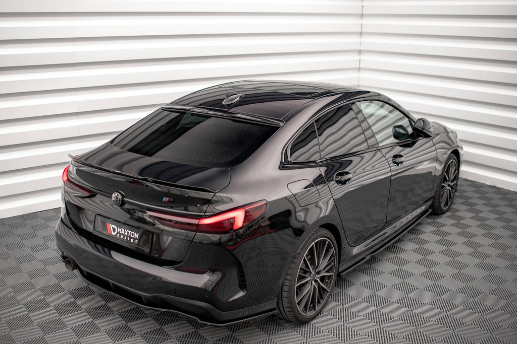 Maxton Design Heckscheiben Spoiler für BMW 2 Gran Coupe M-Paket / M235i F44 schwarz Hochglanz