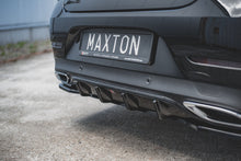 Laden Sie das Bild in den Galerie-Viewer, Maxton Design Diffusor Heck Ansatz passend für Mercedes-Benz CLS AMG-Line C257 schwarz Hochglanz