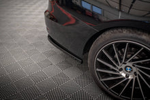 Laden Sie das Bild in den Galerie-Viewer, Maxton Design Heck Ansatz Flaps Diffusor für BMW 3er GT F34 schwarz Hochglanz