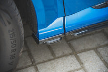 Laden Sie das Bild in den Galerie-Viewer, Maxton Design Seitenschweller Ansatz passend für Ford Puma ST-Line schwarz Hochglanz