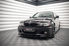 Laden Sie das Bild in den Galerie-Viewer, Maxton Design Front Ansatz V.2 für BMW 3er Coupe M-Paket E46 schwarz Hochglanz