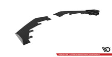 Laden Sie das Bild in den Galerie-Viewer, Maxton Design Front Flaps BMW M2 Competition F87 schwarz Hochglanz