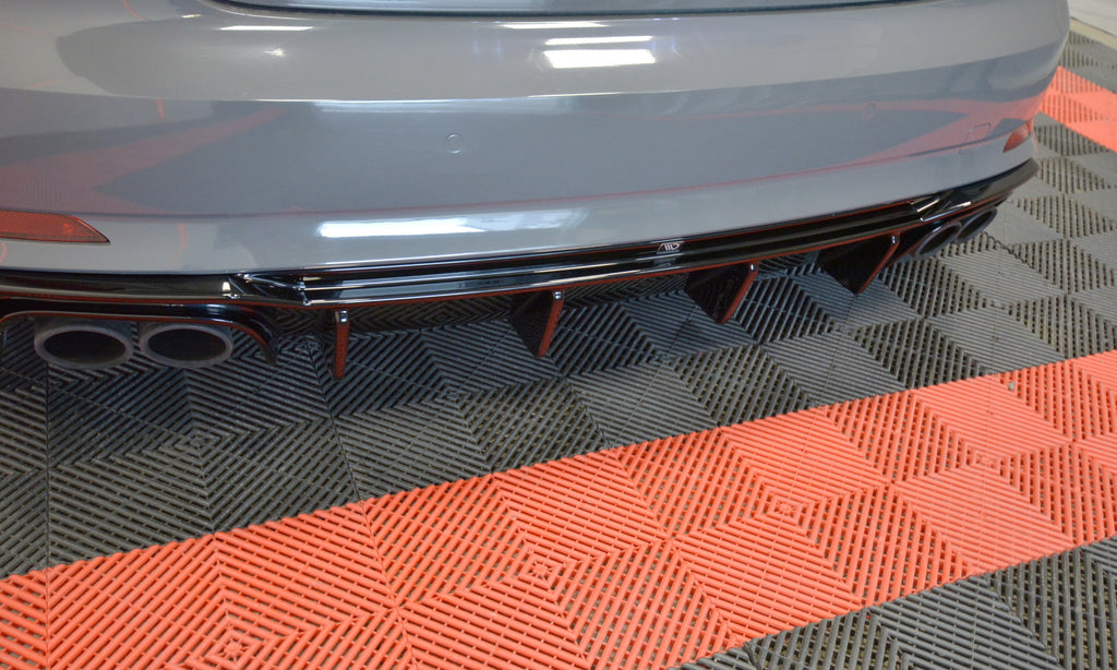 Maxton Design Diffusor Heck Ansatz passend für Audi S5 F5 Coupe / Sportback