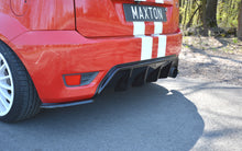 Laden Sie das Bild in den Galerie-Viewer, Maxton Design Diffusor Heck Ansatz passend für Ford Fiesta ST Mk6 schwarz Hochglanz