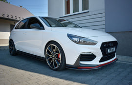 Maxton Design Front Splitter V.2 Hyundai I30 N Mk3 Hatchback / Fastback schwarz Hochglanz
