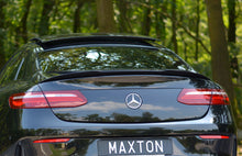 Laden Sie das Bild in den Galerie-Viewer, Maxton Design Spoiler CAP passend für Mercedes-Benz E-Klasse W213 Coupe (C238) AMG-Line schwarz Hochglanz