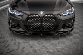 Maxton Design Front Ansatz V.2 für BMW 4er M-Paket G22 schwarz Hochglanz