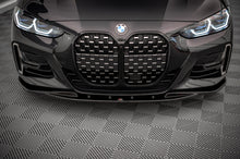 Laden Sie das Bild in den Galerie-Viewer, Maxton Design Front Ansatz V.1 für BMW 4er M-Paket G22 schwarz Hochglanz