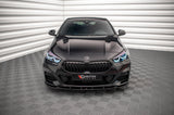 Maxton Design Front Ansatz V.1 für BMW 2 Gran Coupe M-Paket / M235i F44 schwarz Hochglanz