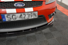 Laden Sie das Bild in den Galerie-Viewer, Maxton Design Front Ansatz passend für V.1 Ford Fiesta ST Mk6 schwarz Hochglanz