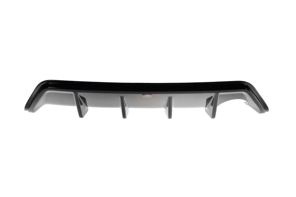 Maxton Design Diffusor Heck Ansatz passend für Ford Fiesta ST Mk6 schwarz Hochglanz