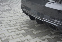 Laden Sie das Bild in den Galerie-Viewer, Maxton Design Diffusor Heck Ansatz passend für Audi RS3 8V FL Sportback schwarz Hochglanz