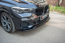 Laden Sie das Bild in den Galerie-Viewer, Maxton Design Front Ansatz passend für BMW X5 G05 M Paket schwarz Hochglanz