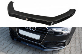 Maxton Design Front Ansatz passend für V.1 Audi S5 / A5 S-Line 8T FL schwarz Hochglanz