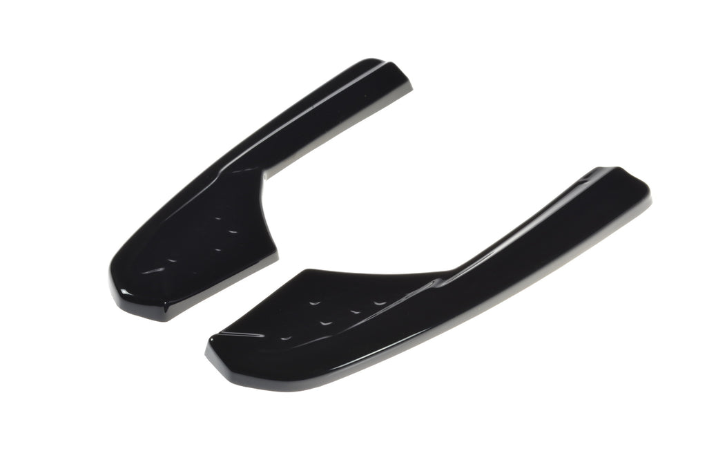 Maxton Design Splitter / Diffusor Heck Ansatz passend für Audi RS3 8V FL Limousine schwarz Hochglanz