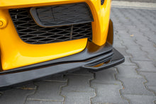 Laden Sie das Bild in den Galerie-Viewer, Maxton Design Front Ansatz passend für V.1 Toyota Supra Mk5 schwarz Hochglanz