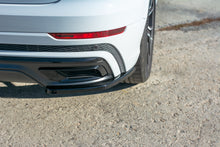 Laden Sie das Bild in den Galerie-Viewer, Maxton Design Heck Ansatz Flaps Diffusor passend für Audi Q8 S-line schwarz Hochglanz