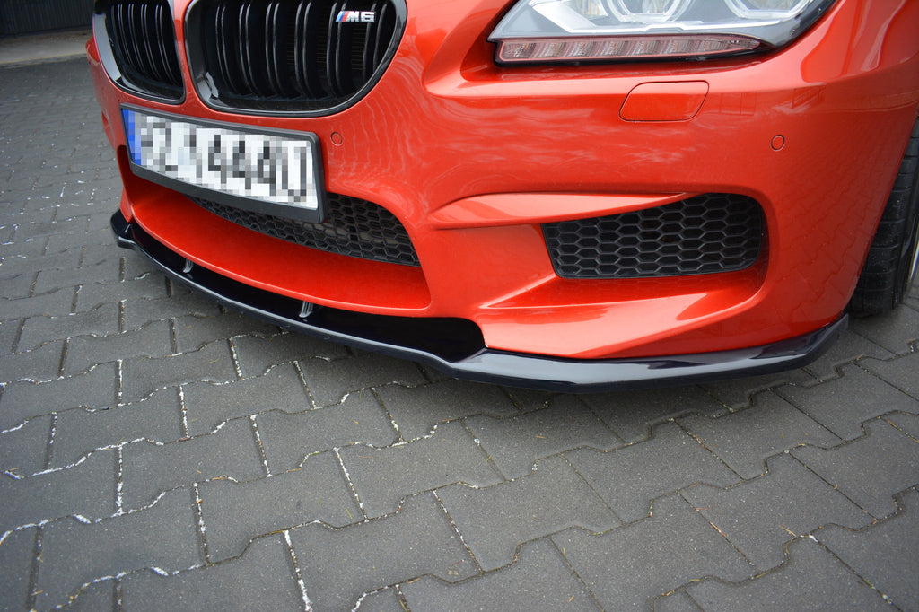 Maxton Design Front Ansatz passend für BMW M6 GRAN COUPE schwarz Hochglanz