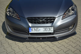 Maxton Design Front Ansatz passend für HYUNDAI GENESIS COUPE MK.1  schwarz Hochglanz