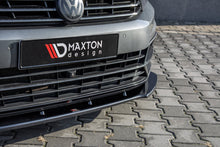 Laden Sie das Bild in den Galerie-Viewer, Maxton Design Front Ansatz passend für V.1 Volkswagen Passat R-Line B8 schwarz Hochglanz