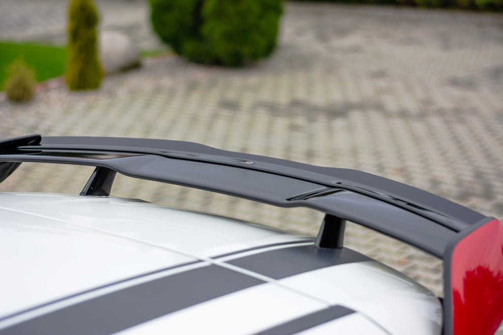 Maxton Design Spoiler CAP passend für Mercedes A45 AMG W176 schwarz Hochglanz
