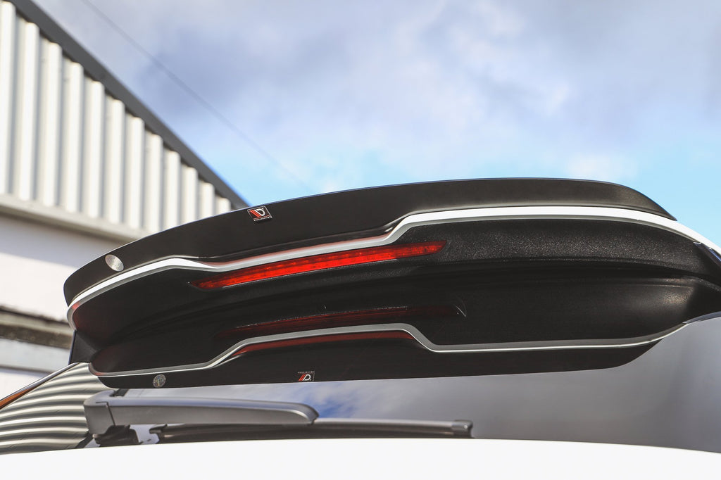 Maxton Design Spoiler CAP passend für V.2 Audi RS3 8V / 8V FL Sportback schwarz Hochglanz