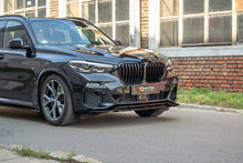 Laden Sie das Bild in den Galerie-Viewer, Maxton Design Front Ansatz passend für BMW X5 G05 M Paket schwarz Hochglanz