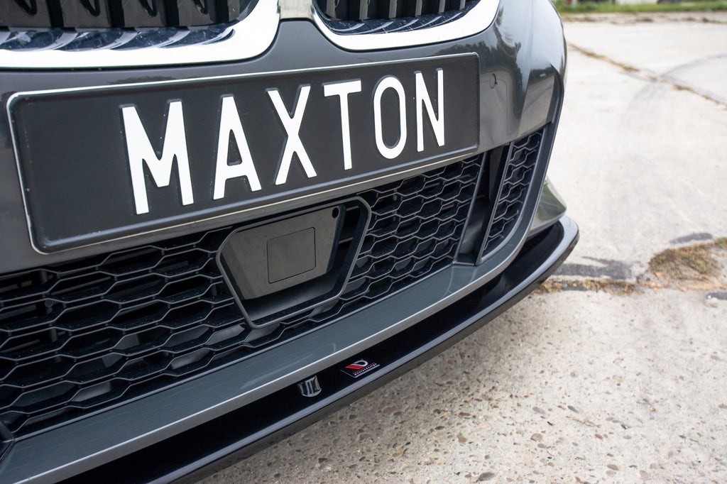 Maxton Front Ansatz V.2 für BMW 3er G20 M Paket schwarz Hochglanz BM-3-20-MPACK-FD2-G  - Online-Shop