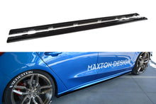 Laden Sie das Bild in den Galerie-Viewer, Maxton Design Seitenschweller Ansatz passend für Ford Focus ST / ST-Line Mk4 schwarz Hochglanz