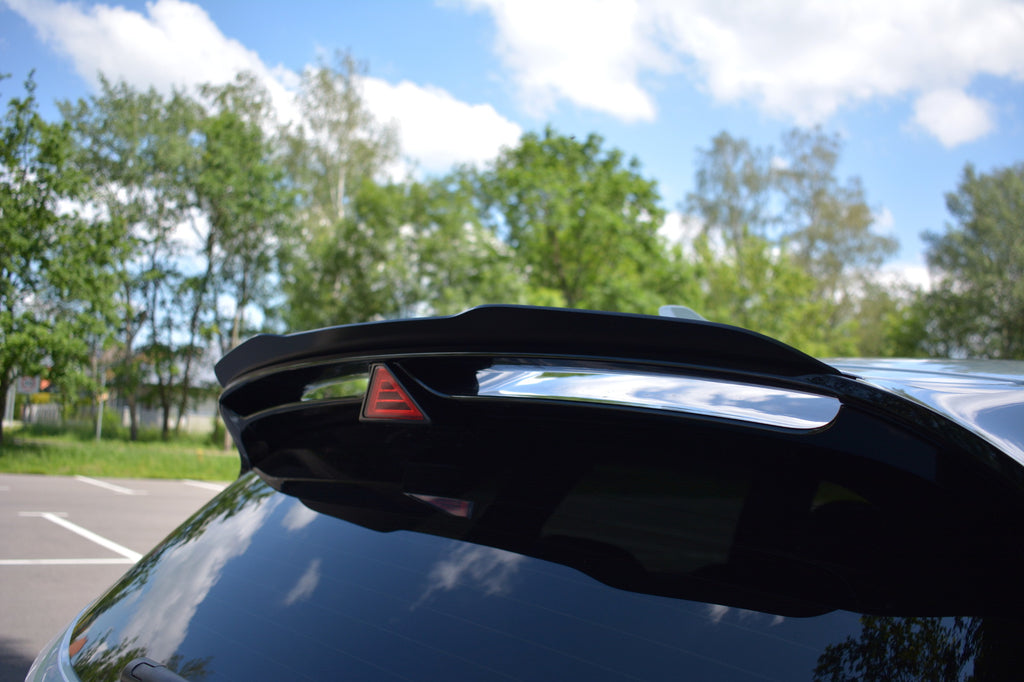 Maxton Design Spoiler CAP passend für Hyundai I30 N Mk3 Hatchback schwarz Hochglanz