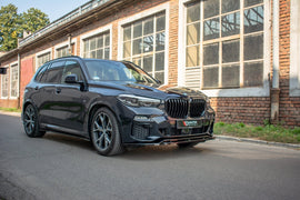 Maxton Design Front Ansatz passend für BMW X5 G05 M Paket schwarz Hochglanz