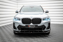 Laden Sie das Bild in den Galerie-Viewer, Maxton Design Front Ansatz V.2 für BMW X4 M-Paket G02 Facelift schwarz Hochglanz
