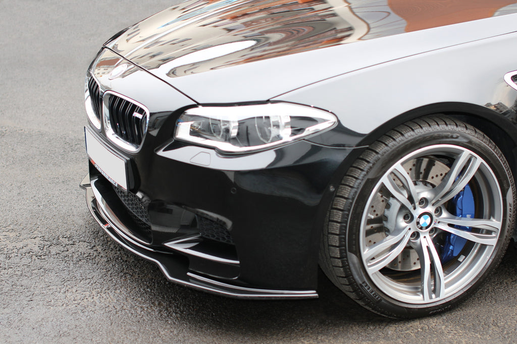 Maxton Design Front Ansatz passend für BMW M5 F10/ F11 schwarz Hochglanz