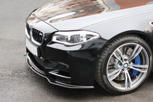 Laden Sie das Bild in den Galerie-Viewer, Maxton Design Front Ansatz passend für BMW M5 F10/ F11 schwarz Hochglanz