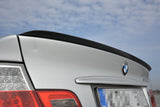Maxton Design Spoiler CAP passend für BMW 3er E46 COUPE vor Facelift schwarz Hochglanz