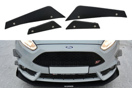 Maxton Design Stoßstangen Wings passend für FORD FIESTA MK7 ST FL