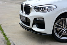 Laden Sie das Bild in den Galerie-Viewer, Maxton Design Front Ansatz passend für V.1 BMW X3 G01 M Paket schwarz Hochglanz