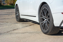 Laden Sie das Bild in den Galerie-Viewer, Maxton Design Seitenschweller Ansatz passend für Audi Q8 S-line schwarz Hochglanz