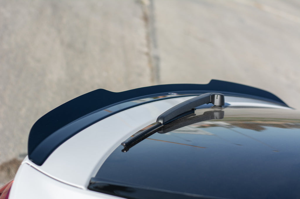 Maxton Design Spoiler CAP passend für V.2 Audi Q8 S-line schwarz Hochglanz