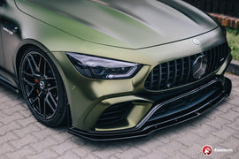 Maxton Design Front Ansatz passend für V.2 Mercedes-AMG GT 63S 4 Türer Coupe schwarz Hochglanz