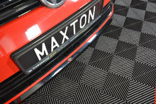 Laden Sie das Bild in den Galerie-Viewer, Maxton Design Front Ansatz passend für V.6 VW GOLF 7 R FACELIFT  schwarz Hochglanz