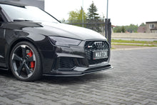 Laden Sie das Bild in den Galerie-Viewer, Maxton Design Front Ansatz passend für V.2 Audi RS3 8V FL Sportback schwarz Hochglanz