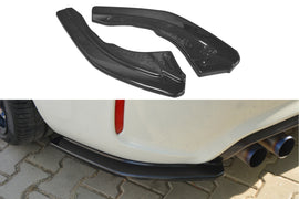 Maxton Design Heck Ansatz Flaps Diffusor passend für BMW M2 (F87) COUPE schwarz Hochglanz