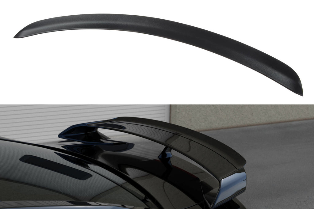 Maxton Design Spoiler CAP passend für NISSAN GT-R vor Facelift COUPE (R35-SERIES) (2007-2010) schwarz Hochglanz