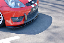 Laden Sie das Bild in den Galerie-Viewer, Maxton Design Front Ansatz passend für V.2 Ford Fiesta ST Mk6 schwarz Hochglanz