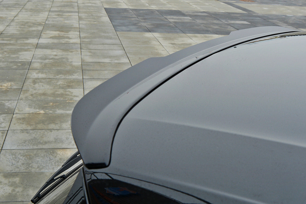 Maxton Design Spoiler CAP passend für BMW X5 F15 M50d schwarz Hochglanz