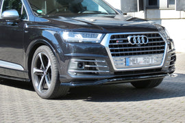 Maxton Design Front Ansatz passend für Audi SQ7 / Q7 S-Line Mk.2 schwarz Hochglanz