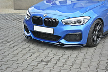 Laden Sie das Bild in den Galerie-Viewer, Maxton Design Front Ansatz passend für V.3  BMW 1er F20/F21 M-Power schwarz Hochglanz