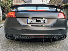 Ingo Noak Gefräßter Heckansatz  mit Finnen für Audi TT RS, 8J