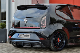 Ingo Noak Gefräßter Heckansatz  mit Finnen für VW Up GTI
